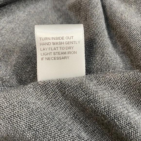 Calme by Johnny Was Gray Midi Tank Dress Size‎ L Soft Tencel Blend Flared NWT - Picture 7 of 8